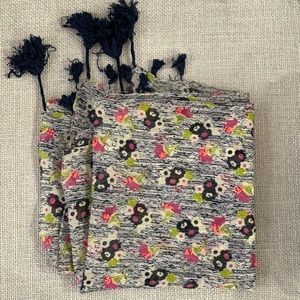 UO chiffon floral scarf